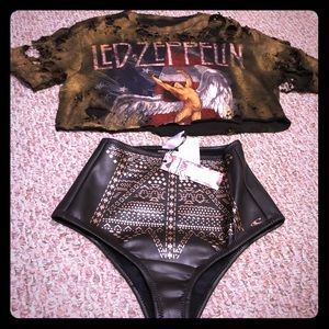 O’Neill swum bottom leather